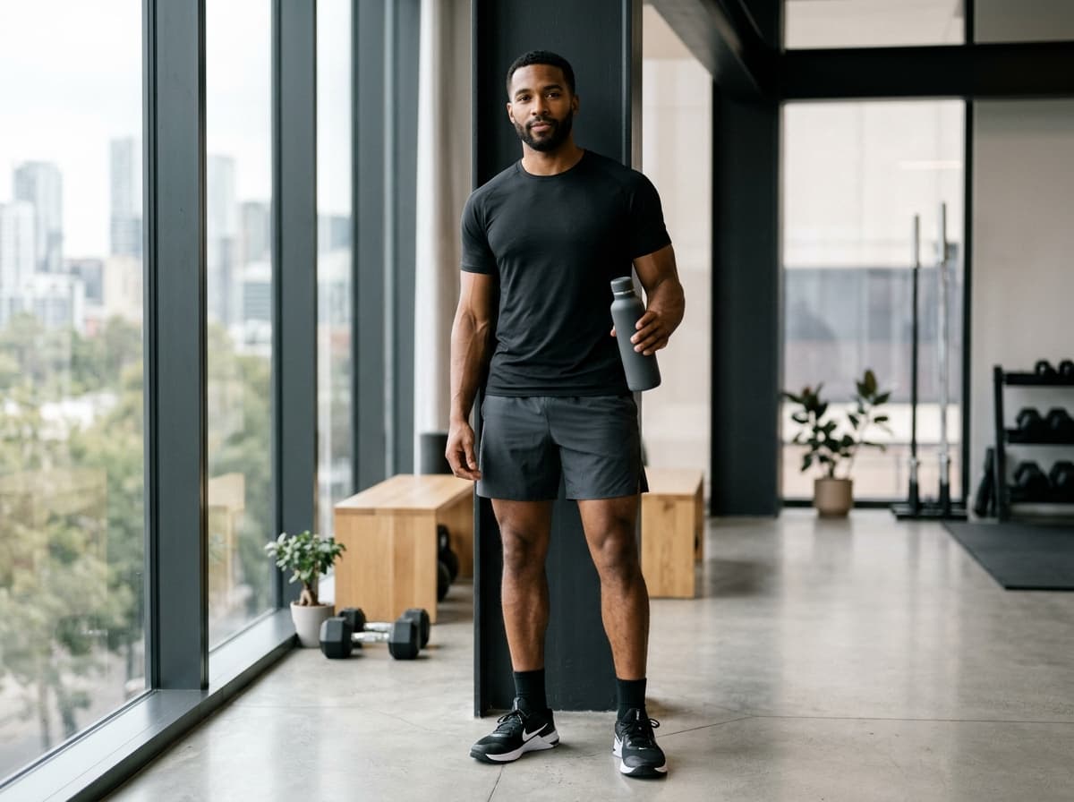 Athlete training in Eigenweg performance wear